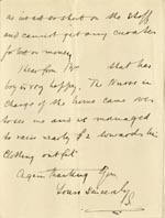 Image of Case 9635 7. Letter from Revd J. about T. settling in at the Pelsall Home  7 June 1903
 page 2