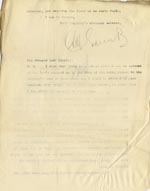 Image of Case 9635 8. Copy letter to the Dowager Lady Bromley about her maintenance contributions  3 July 1903
 page 2