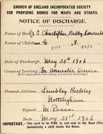 Image of Case 9653 5. Notice of discharge  30 May 1906
 page 2