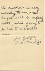 Image of Case 9662 19. Letter from Miss Stancliffe reporting that the Guardians have accepted L's case and the parents consent has been obtained  28 August 1910
 page 3