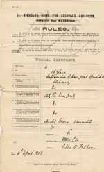 Image of Case 9733 2. Medical certificate  4 April 1903
 page 1