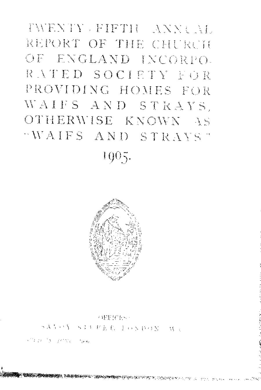 Annual Report 1905 - page 1