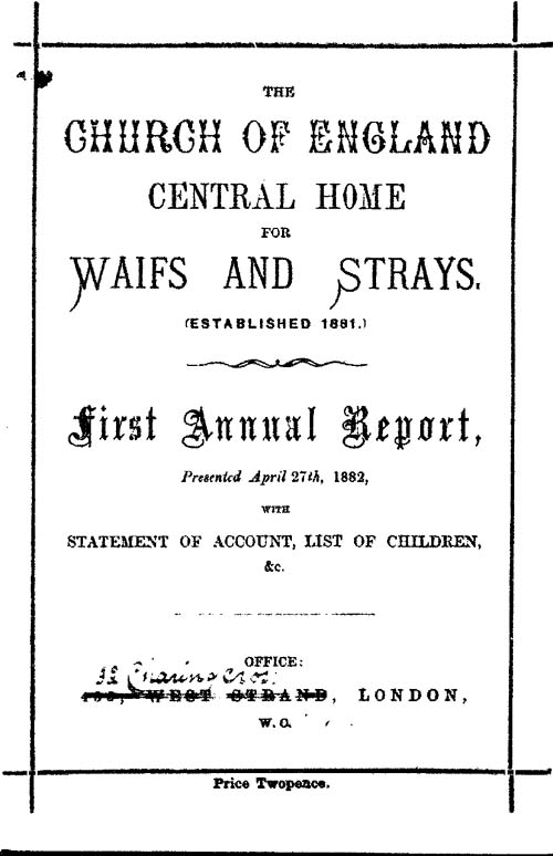Annual Report 1882 - page 1