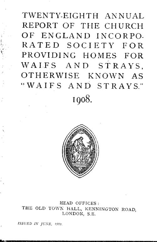 Annual Report 1908 - page 1