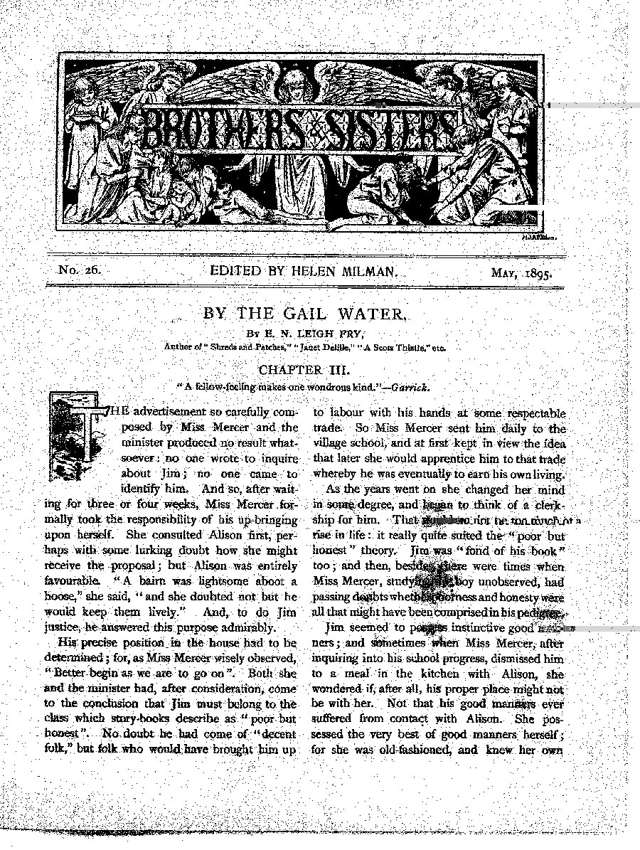 Brothers and Sisters May 1895 - page 1