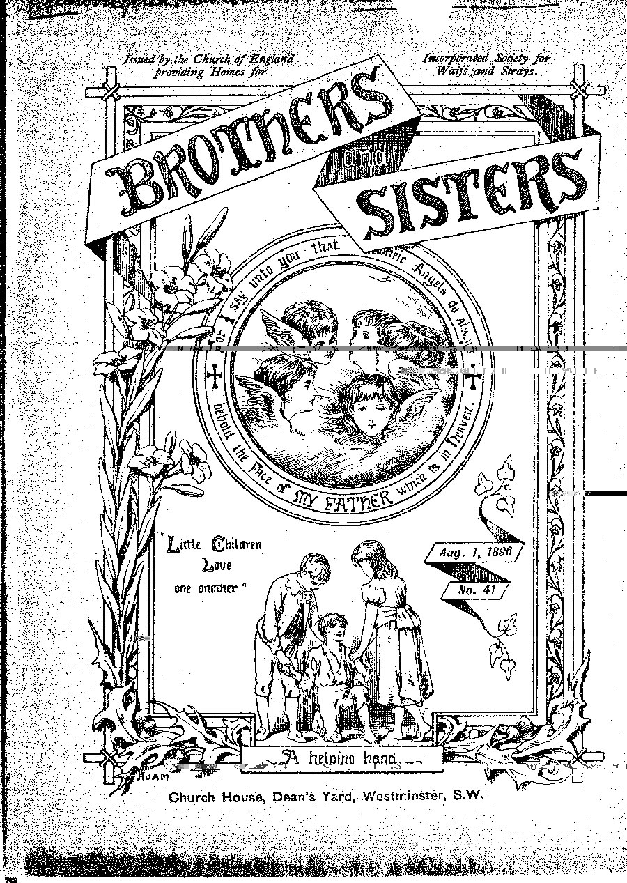 Brothers and Sisters August 1896 - page 1