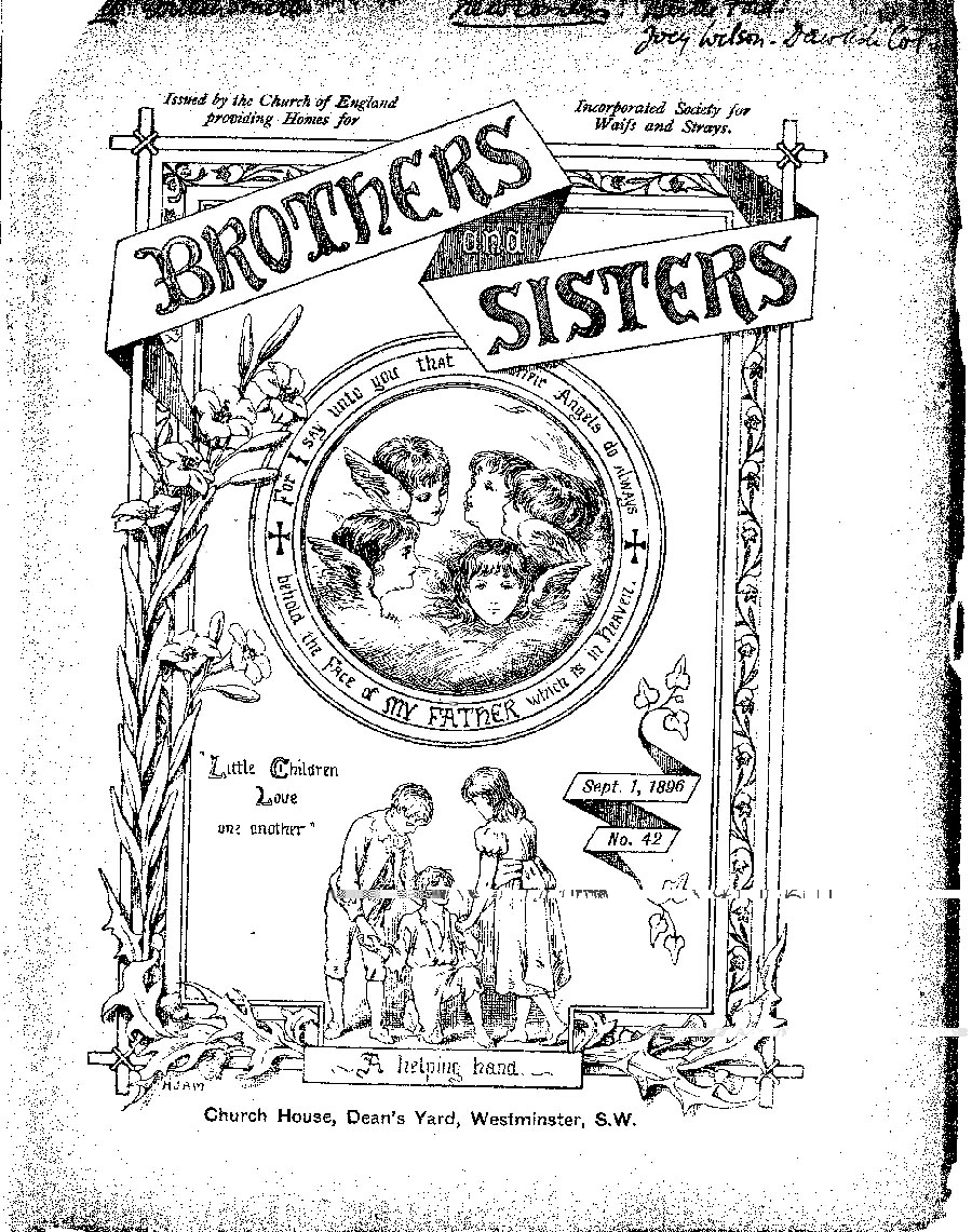 Brothers and Sisters September 1896 - page 1