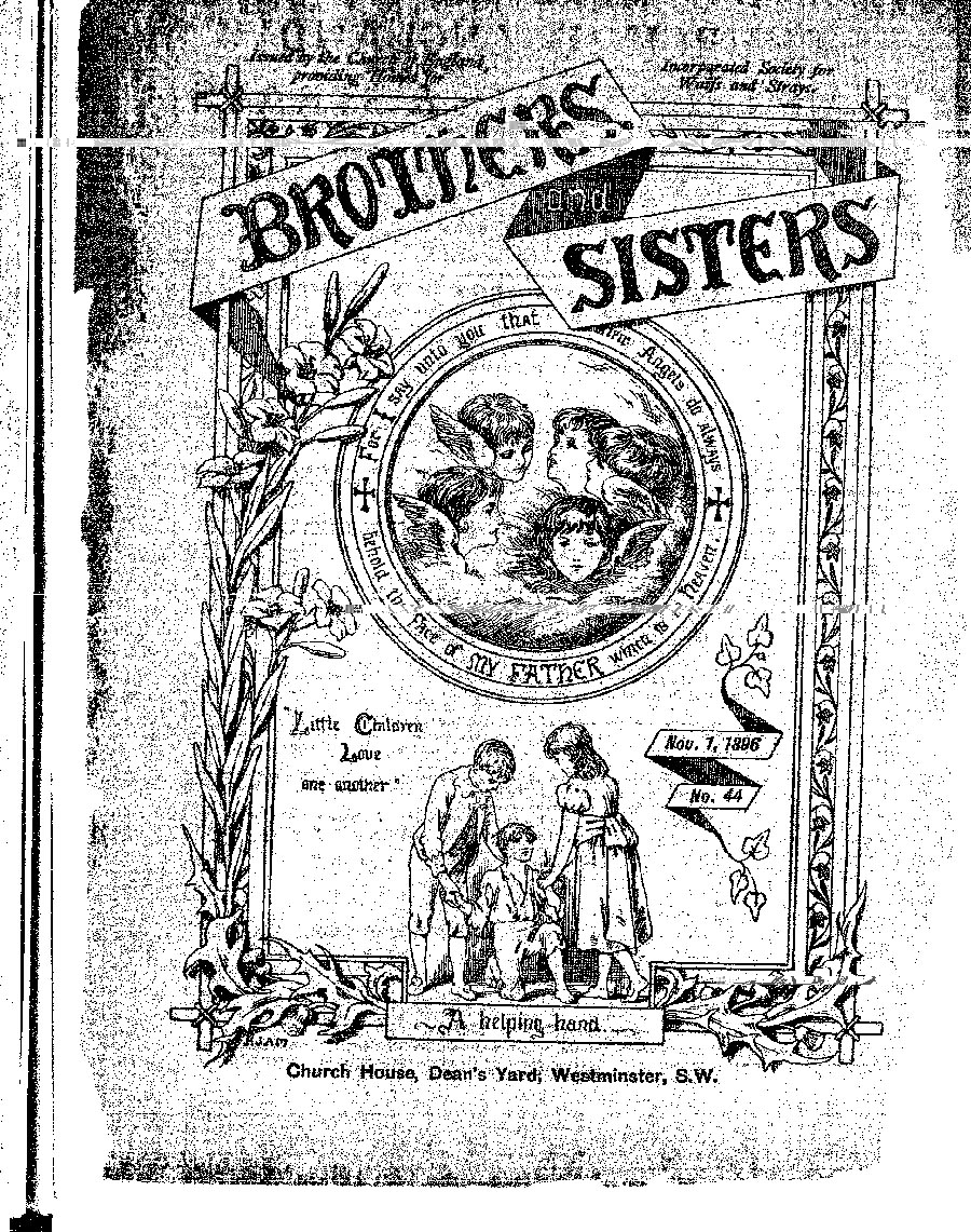 Brothers and Sisters November 1896 - page 1