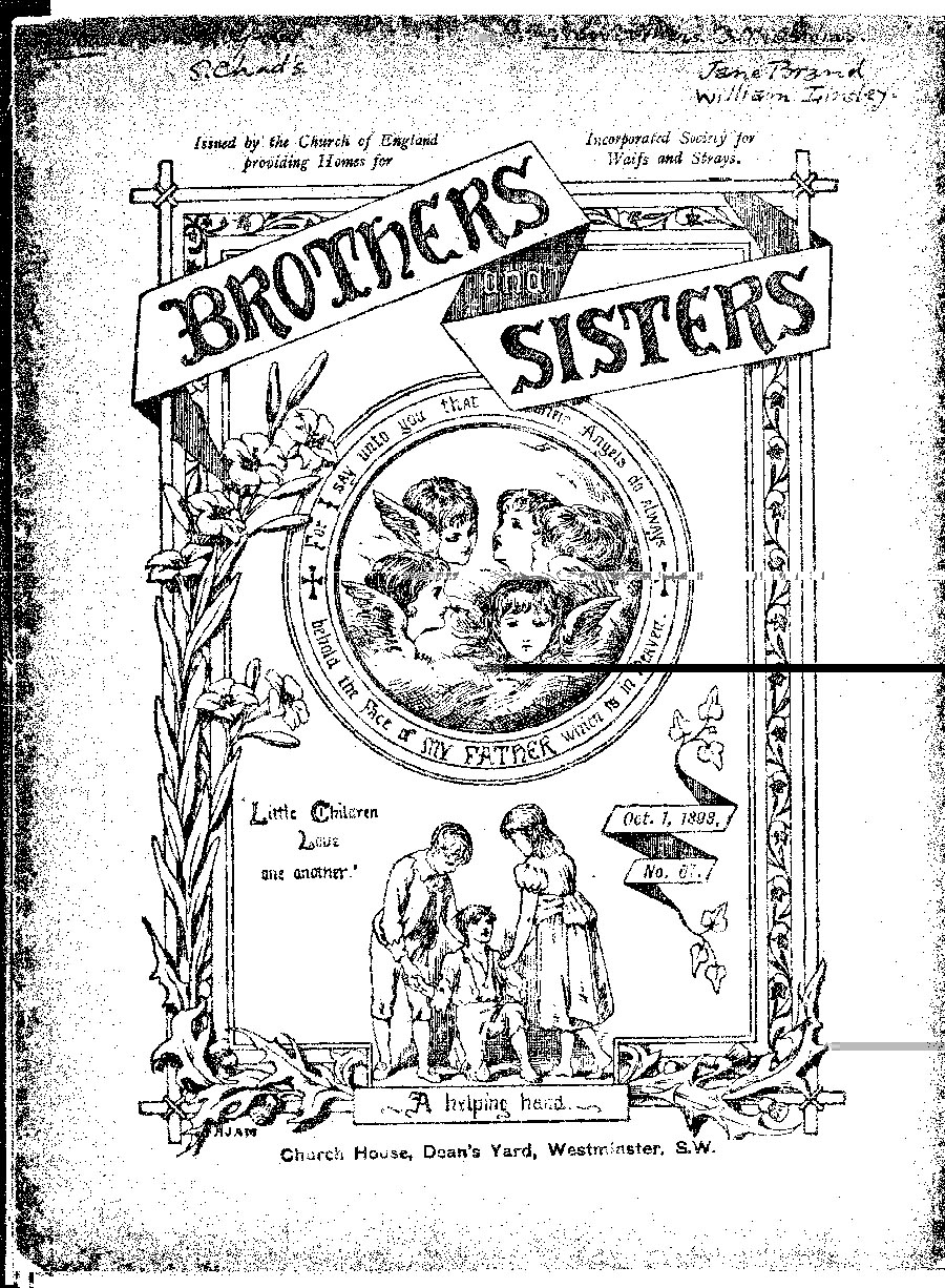 Brothers and Sisters October 1898 - page 1