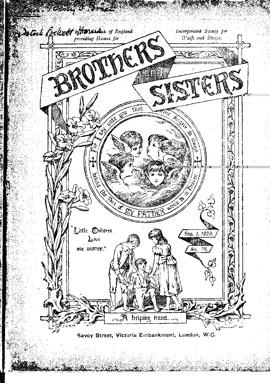Brothers and Sisters September 1899 - page 1