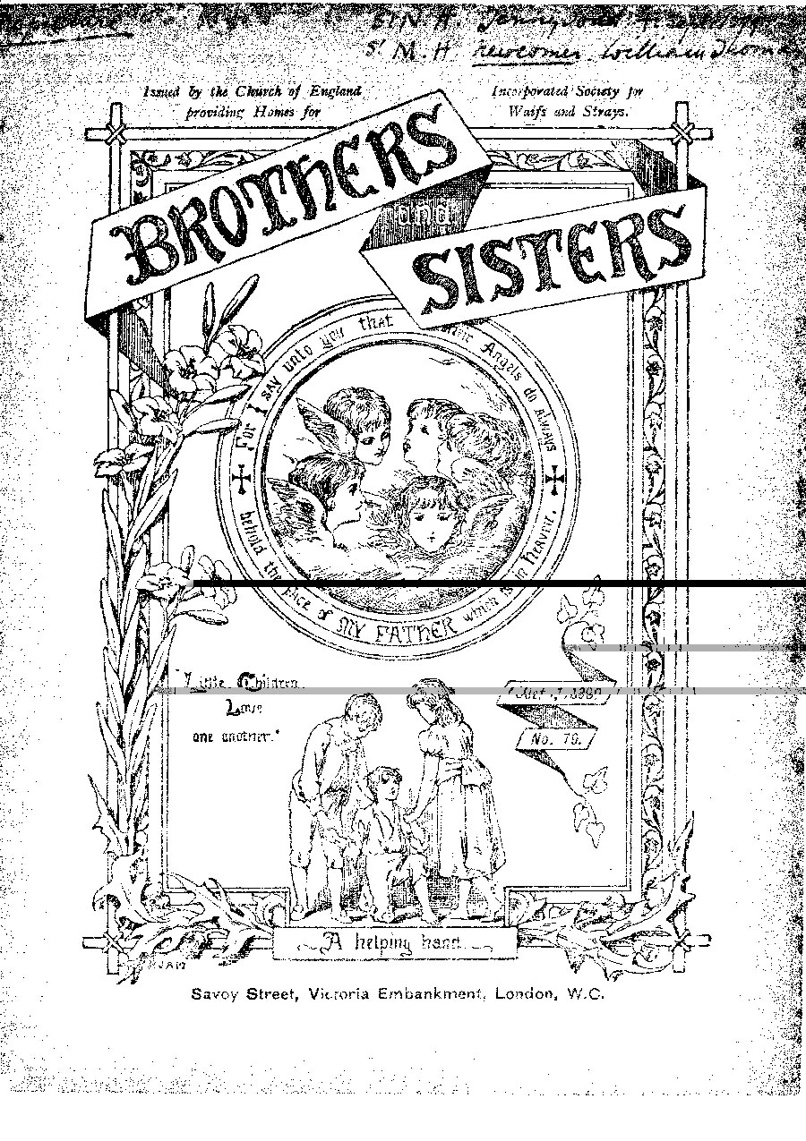 Brothers and Sisters October 1899 - page 1
