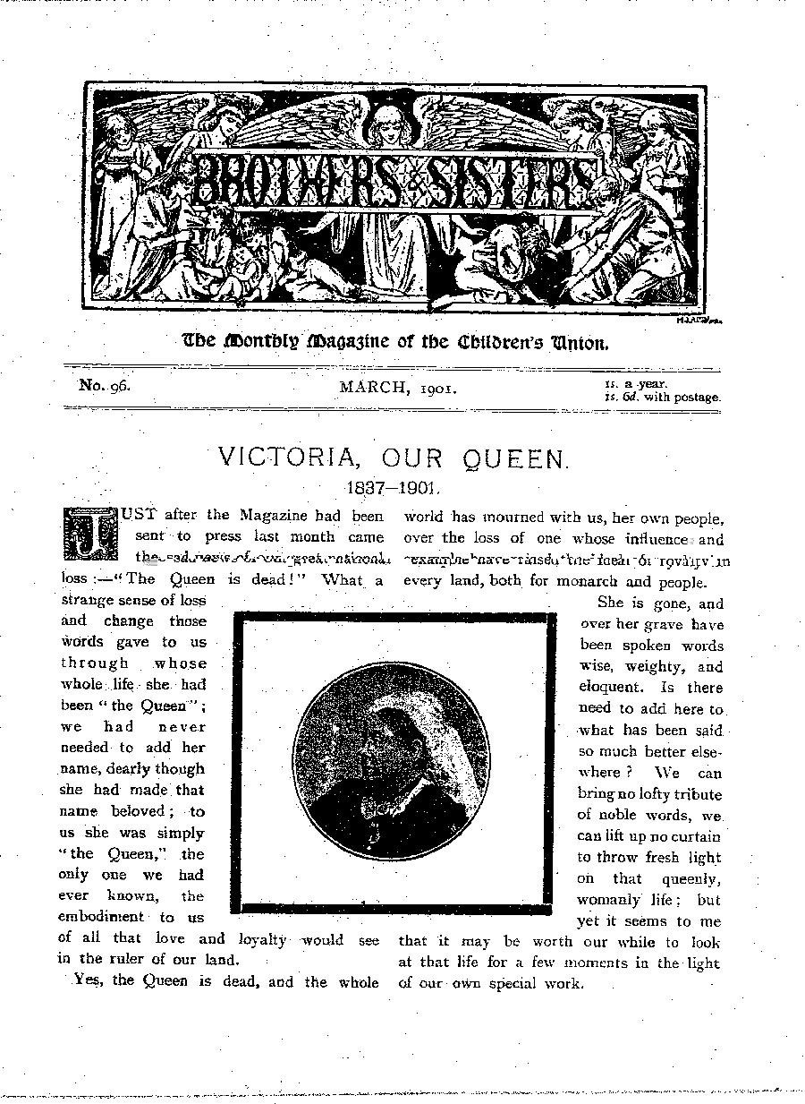 Brothers and Sisters March 1901 - page 1
