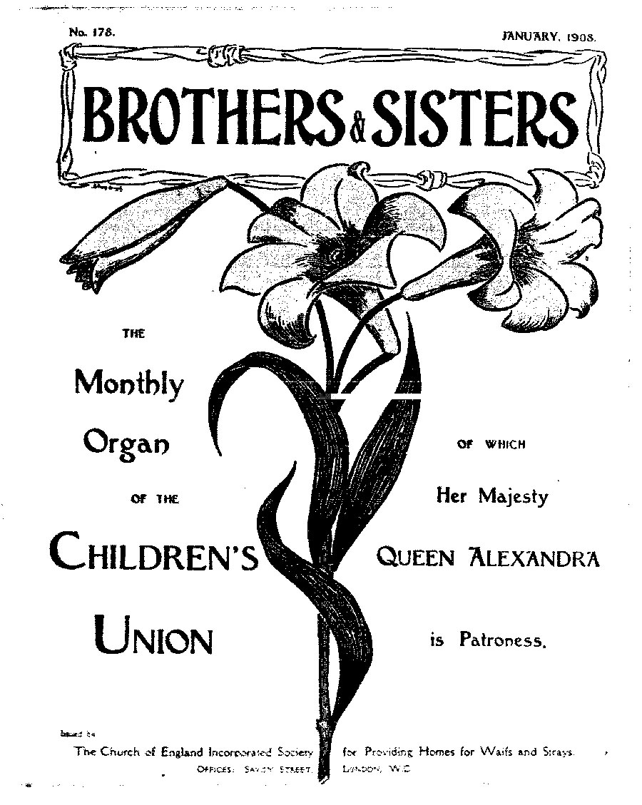 Brothers and Sisters January 1908 - page 1