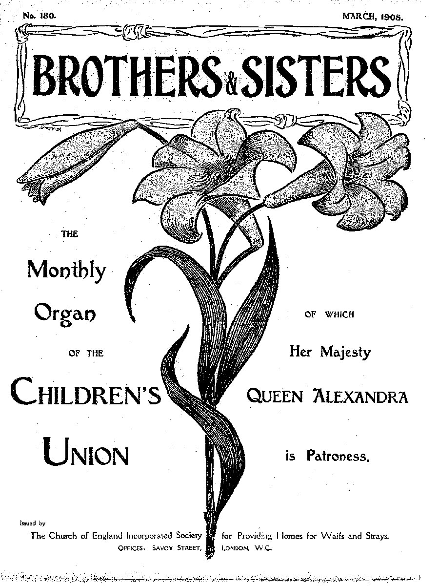 Brothers and Sisters March 1908 - page 1