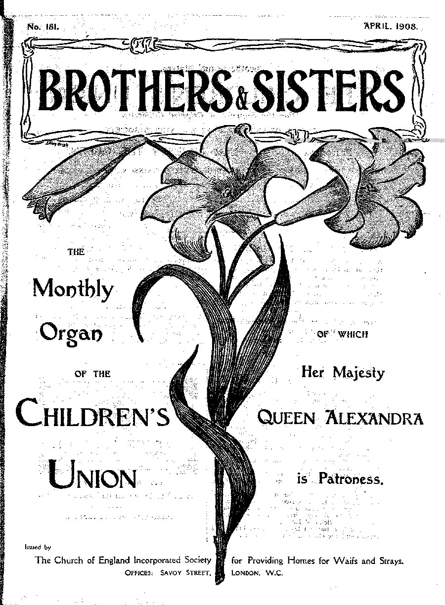 Brothers and Sisters April 1908 - page 1