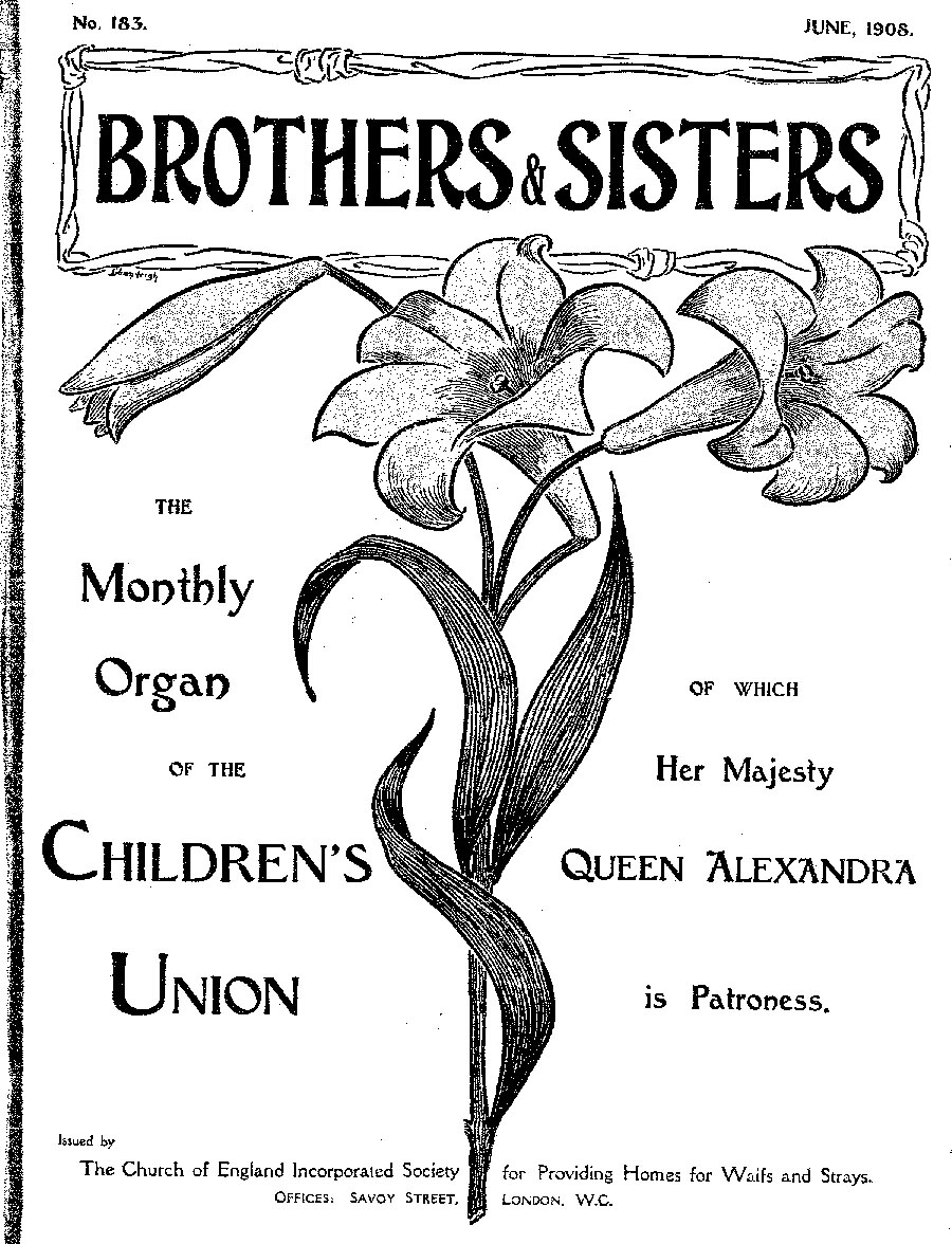 Brothers and Sisters June 1908 - page 1