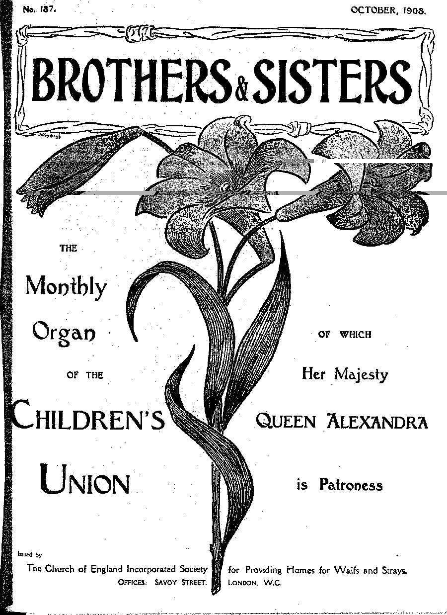 Brothers and Sisters October 1908 - page 1