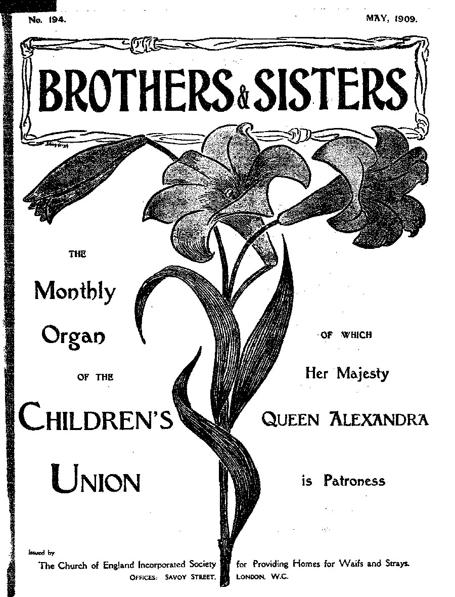 Brothers and Sisters May 1909 - page 1