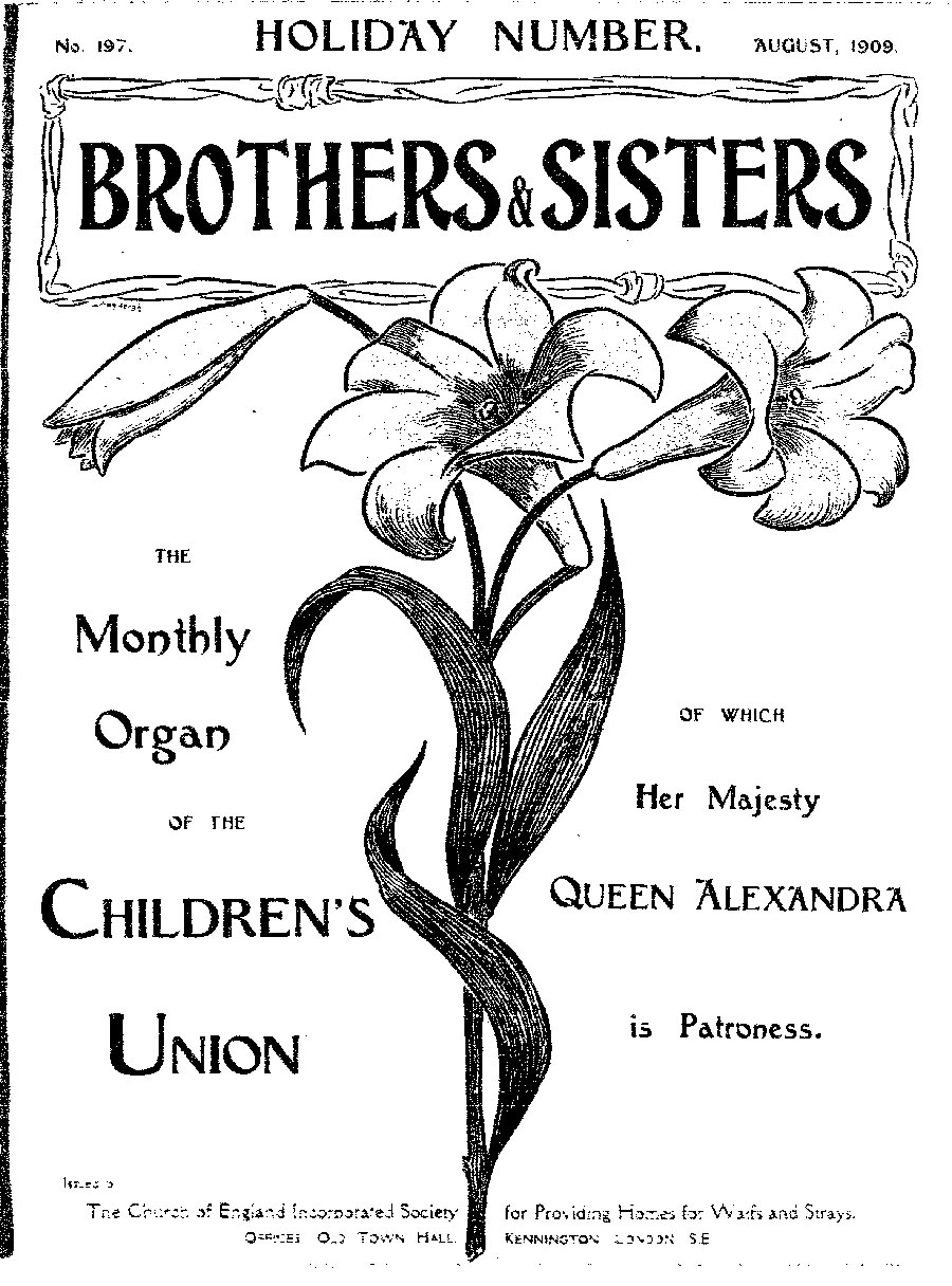 Brothers and Sisters August 1909 - page 1
