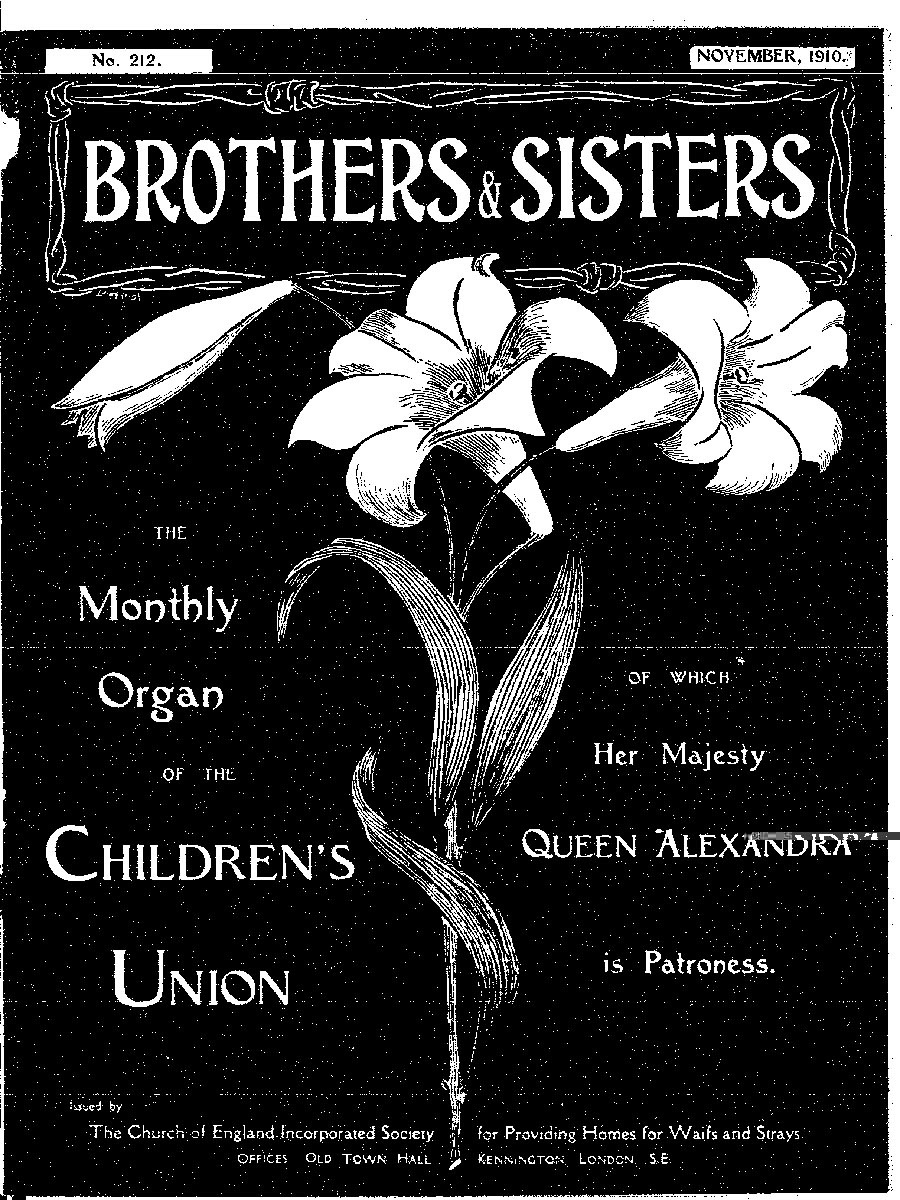 Brothers and Sisters November 1910 - page 1