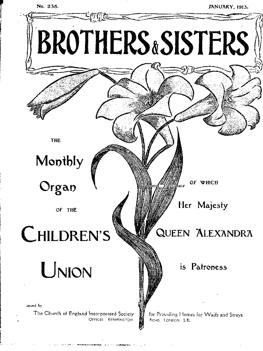 Brothers and Sisters January 1913 - page 1