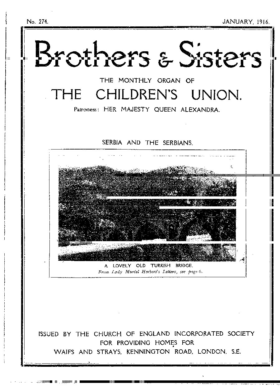 Brothers and Sisters January 1916 - page 1