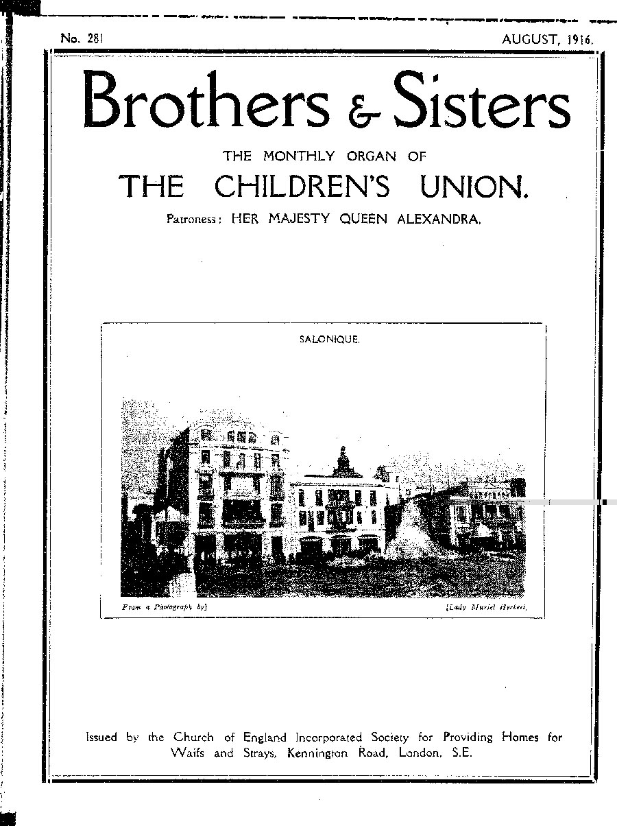 Brothers and Sisters August 1916 - page 1
