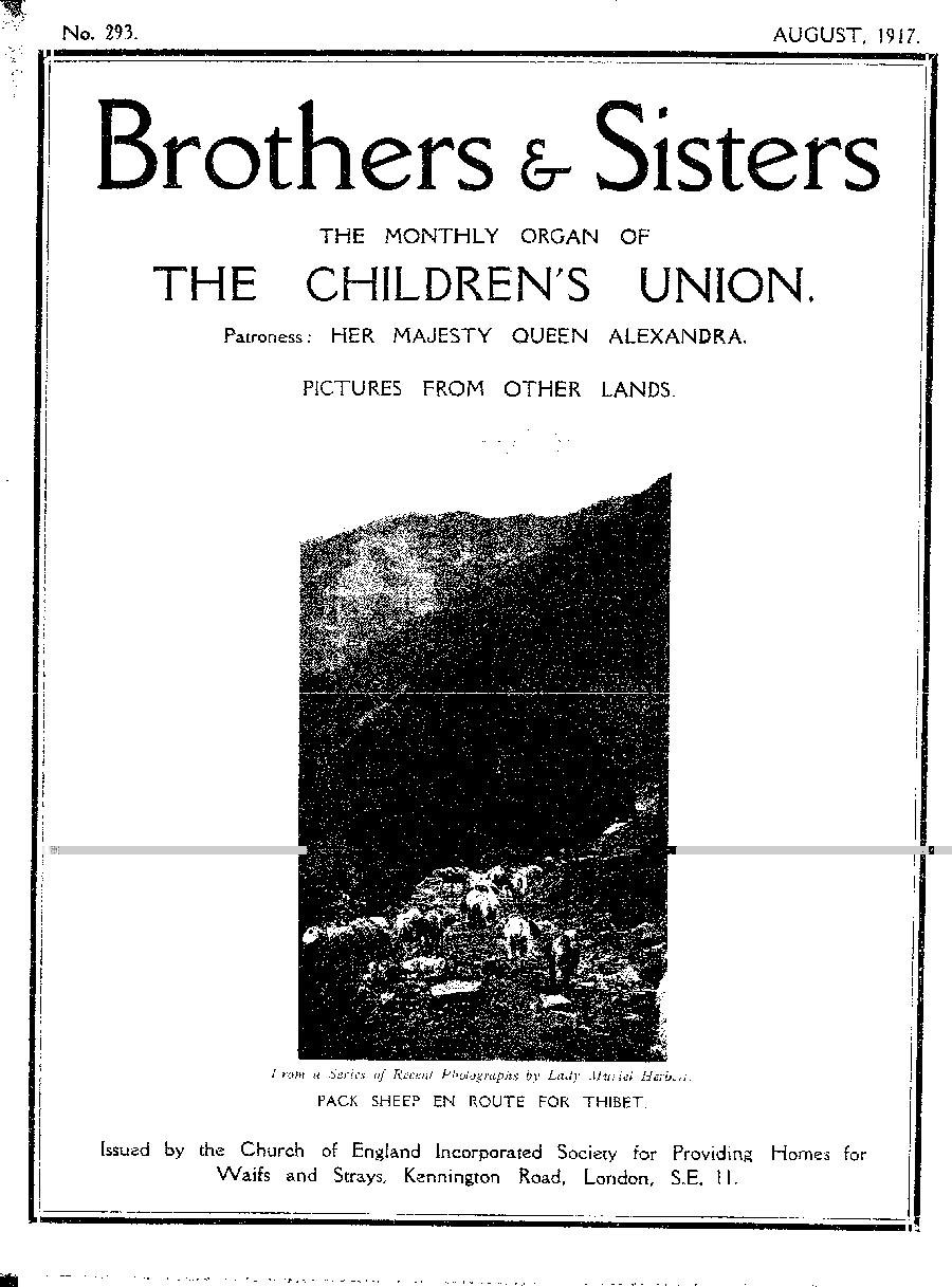 Brothers and Sisters August 1917 - page 1