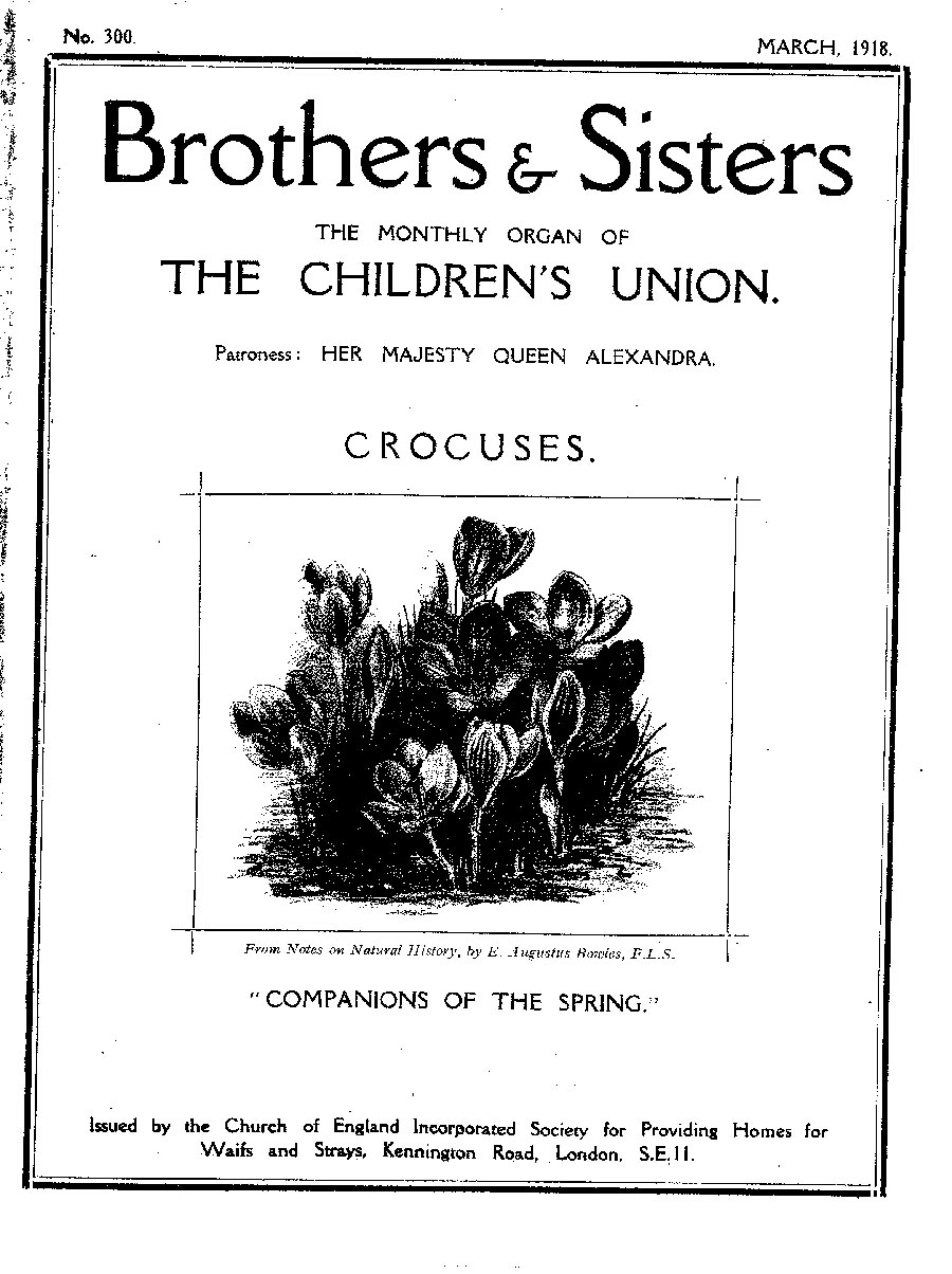 Brothers and Sisters March 1918 - page 1