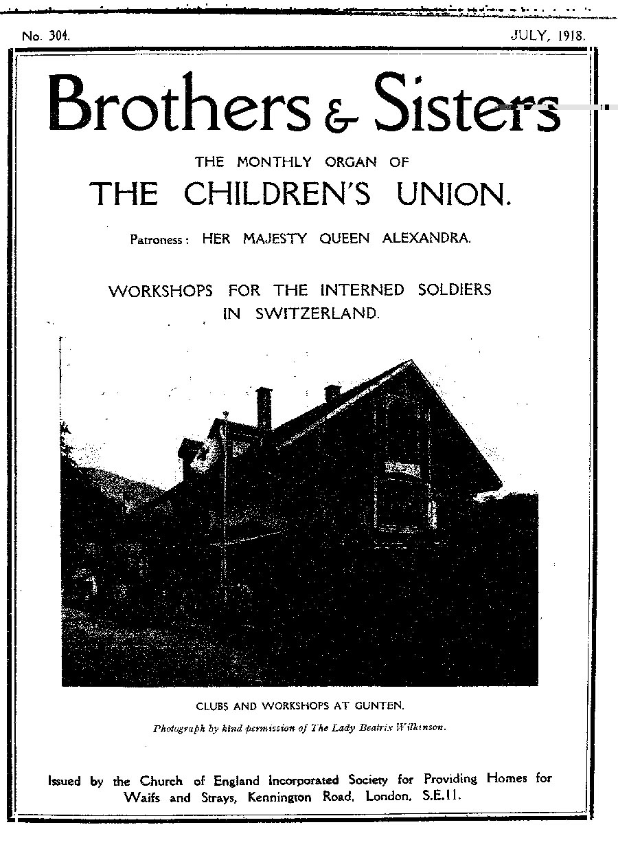 Brothers and Sisters July 1918 - page 1