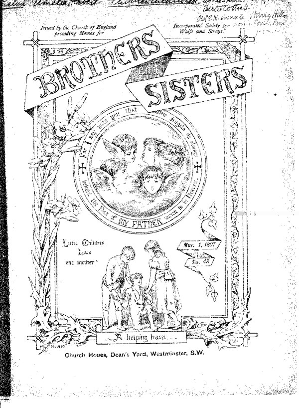 Brothers and Sisters March 1897 - page 1