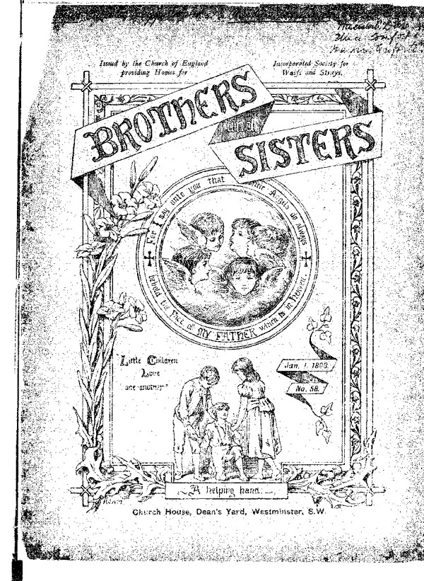 Brothers and Sisters January 1898 - page 1