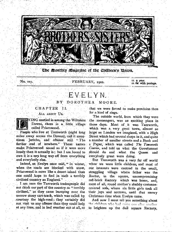 Brothers and Sisters February 1902 - page 1