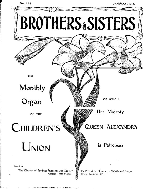 Brothers and Sisters January 1913 - page 1