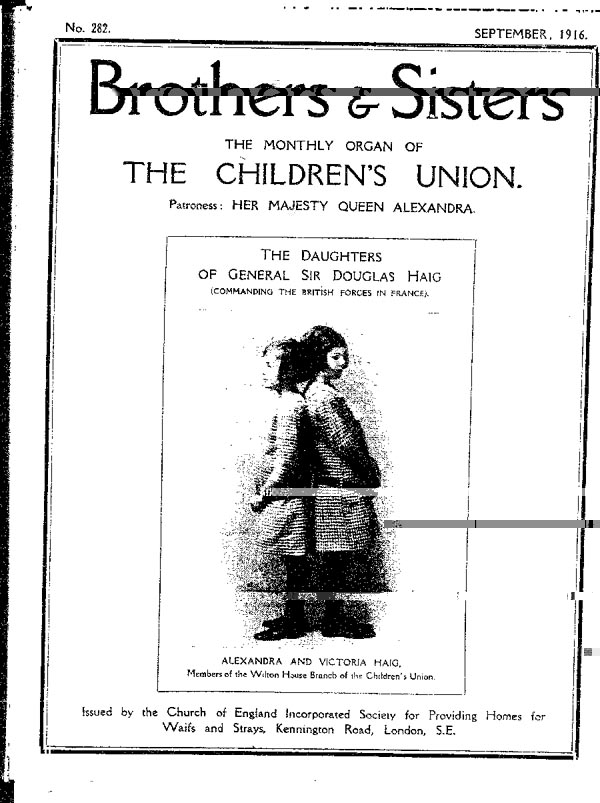Brothers and Sisters September 1916 - page 1