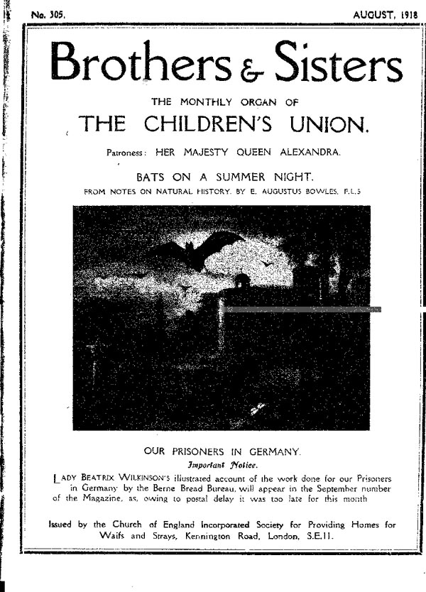 Brothers and Sisters August 1918 - page 1