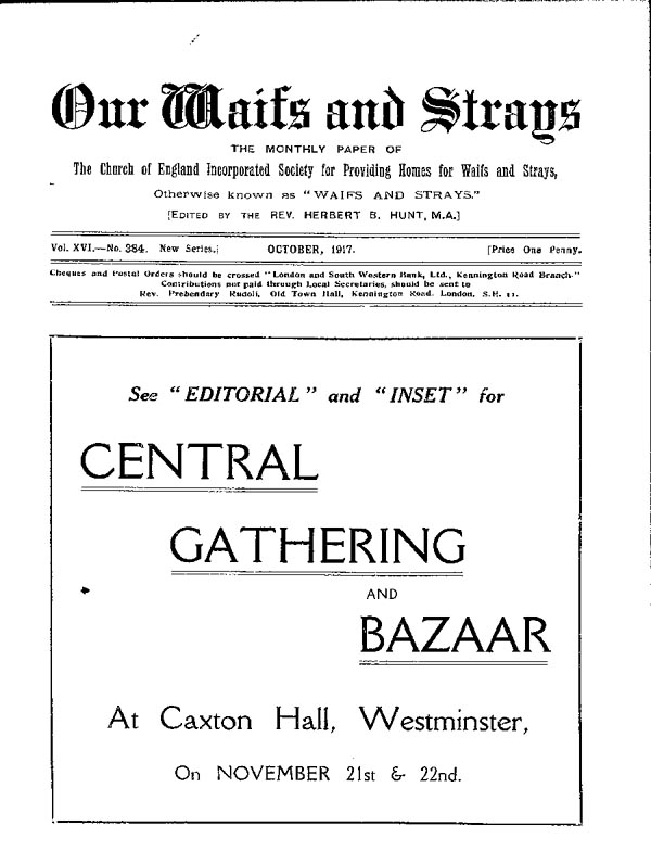 Our Waifs and Strays October 1917 - page 131