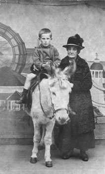 Children from homes would often spend their holidays in bustling seaside towns. Donkey rides along the beach were always a popular activity, and are now rarely seen -  except in Blackpool, where they are a famous attraction.
