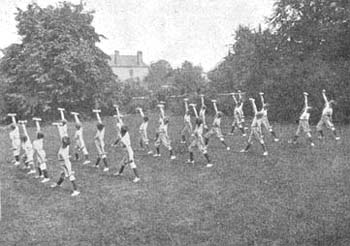 Boy's homes would practice their drills everyday and perform them on special occasions.