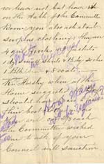 Image of Case 2 10. Letter from Mr McLaine Hon. Sec. of Boys Receiving House for the London Diocese  16 January 1887
 page 3