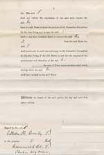 Image of Case 10 2. Agreement for M. to go into the Society's care c. February 1882
 page 2