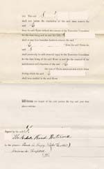 Image of Case 67 2. Agreement for E. go into the care of the Society 3 August 1882
 page 2