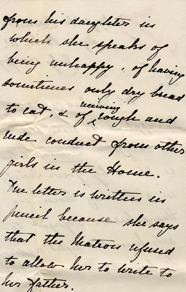 Large size image of Case 175 2. Letter from Miss H.  22 July 1887
 page 2