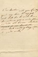 Image of Case 240 5. Letter from E's mother with note from Fareham Home attached  [January 1888]
 page 3