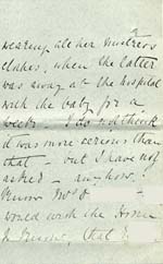 Image of Case 240 7. Letter about E., enclosed with above item  12 December 1888
 page 3