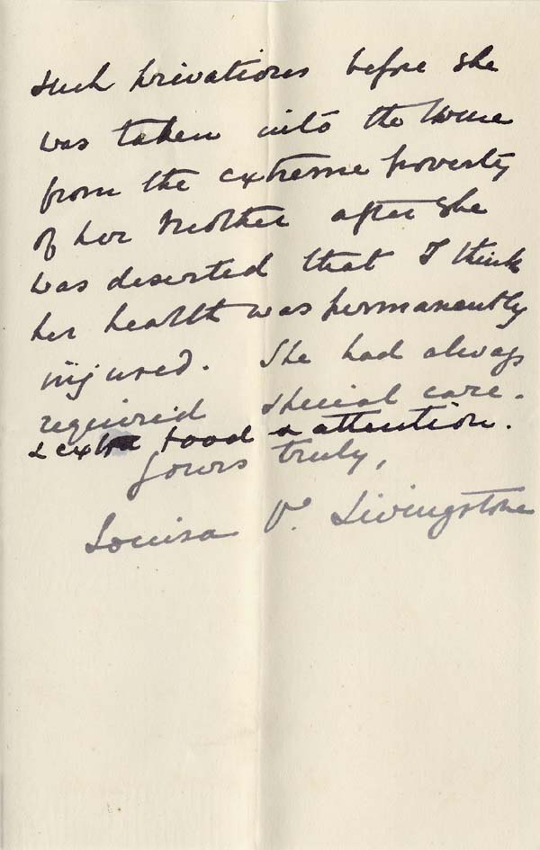 Large size image of Case 542 12. Letter from Mildenhall giving the address of F's mother  13 March 1892
 page 3