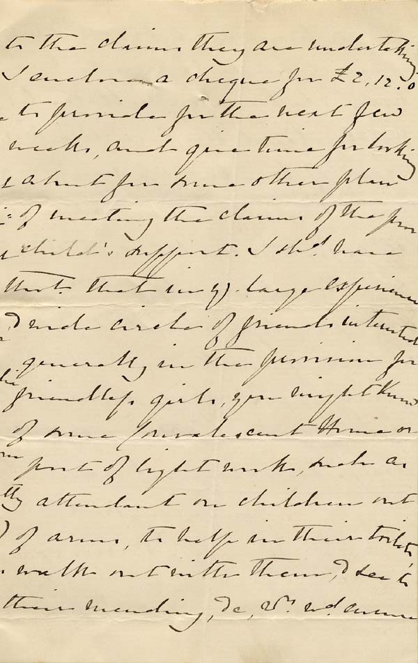 Large size image of Case 749 14. Letter from Miss Durrant   31 August 1894
 page 3