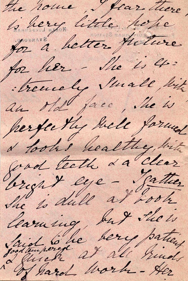 Large size image of Case 795 2. Report on A's circumstances and character  3 September 1886
 page 2