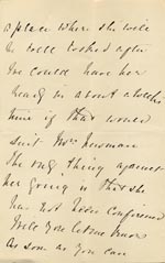 Image of Case 866 7. Letter from Miss Grainger suggesting C.  5 January 1888
 page 2