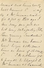 Image of Case 866 9. Letter from Miss Grainger about C.  13 January 1888
 page 2
